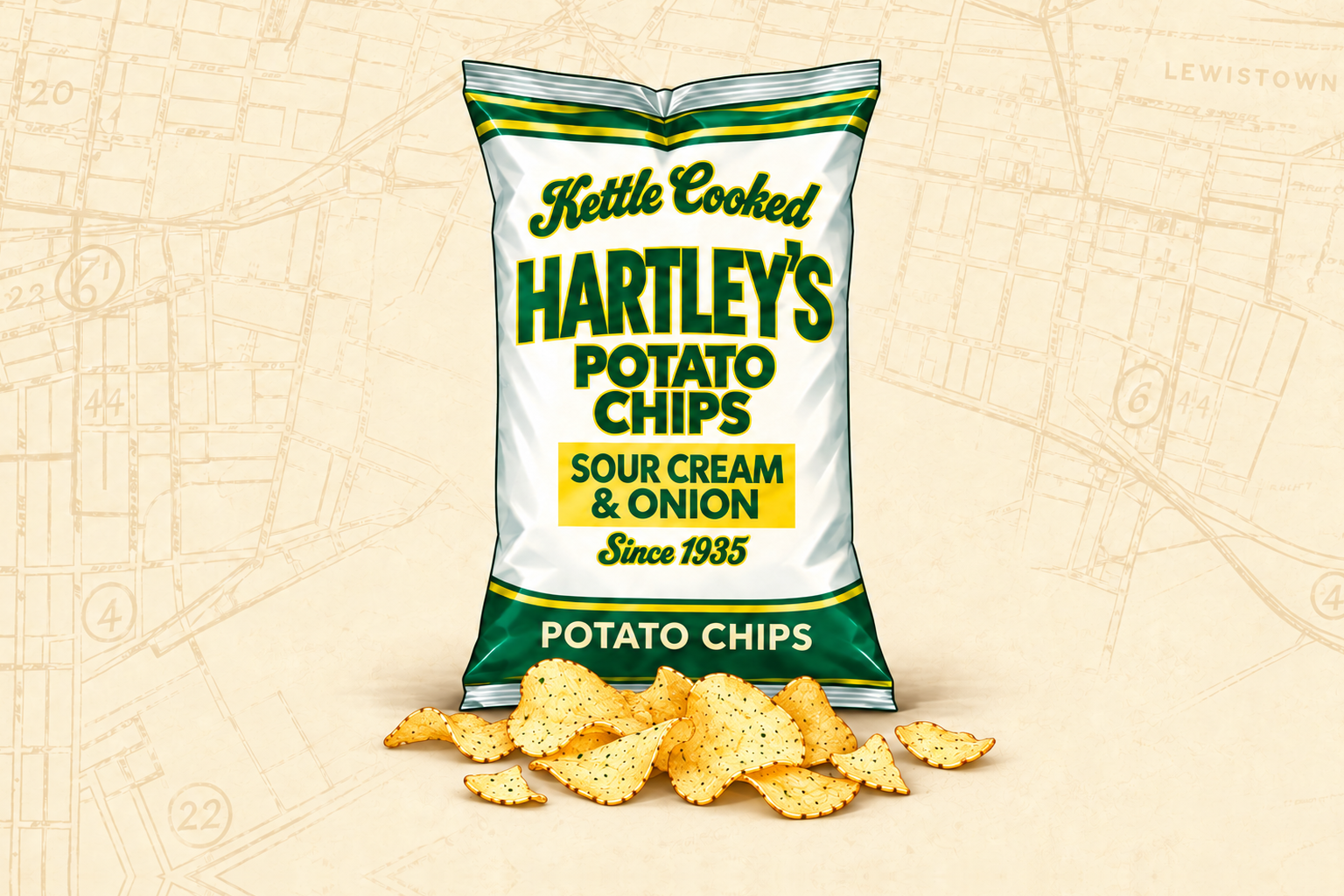 Sour Cream and Onion Chips 8oz