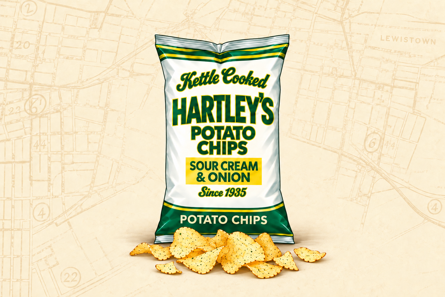 Sour Cream and Onion Chips 8oz