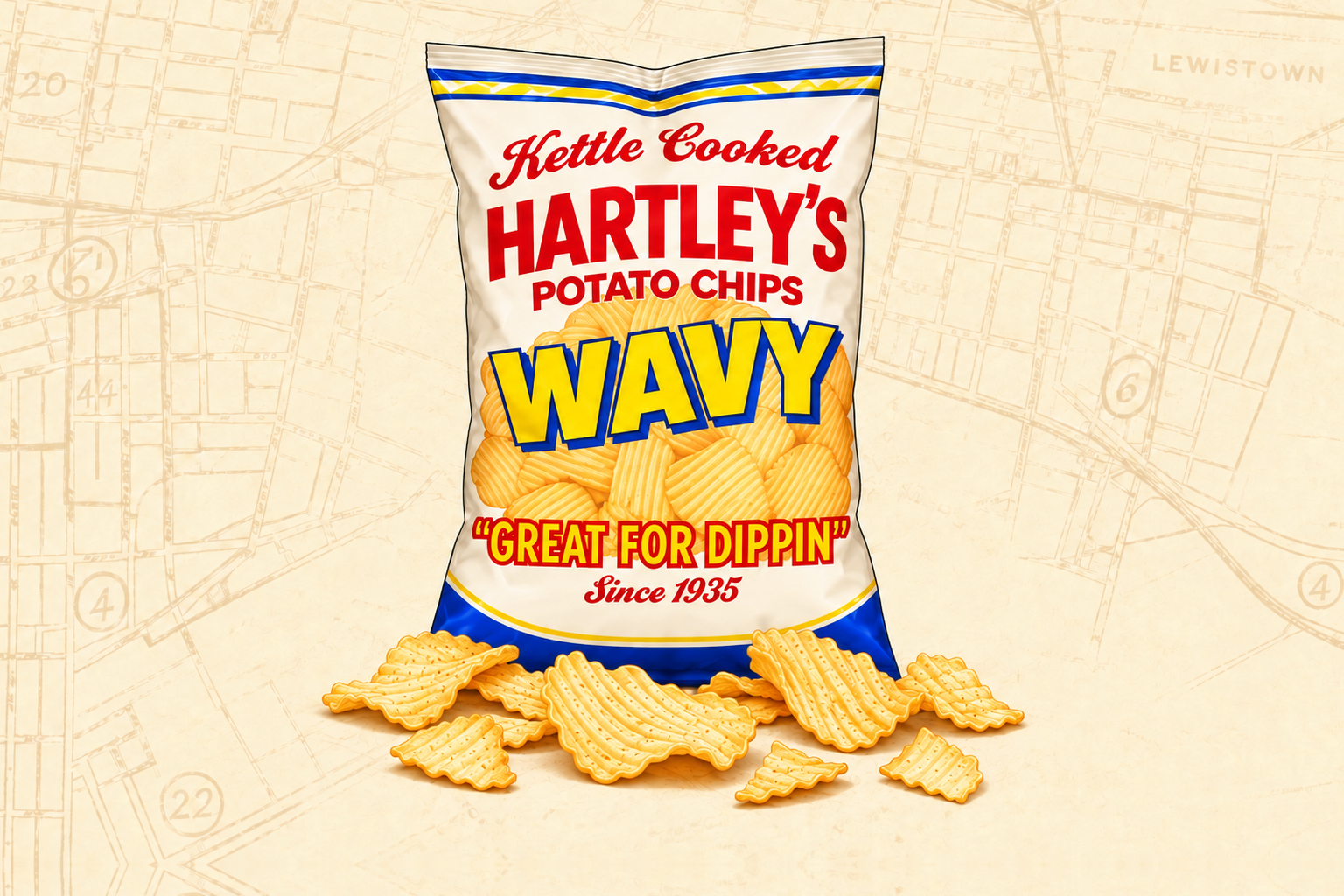 Wavy Potato Chips 9oz