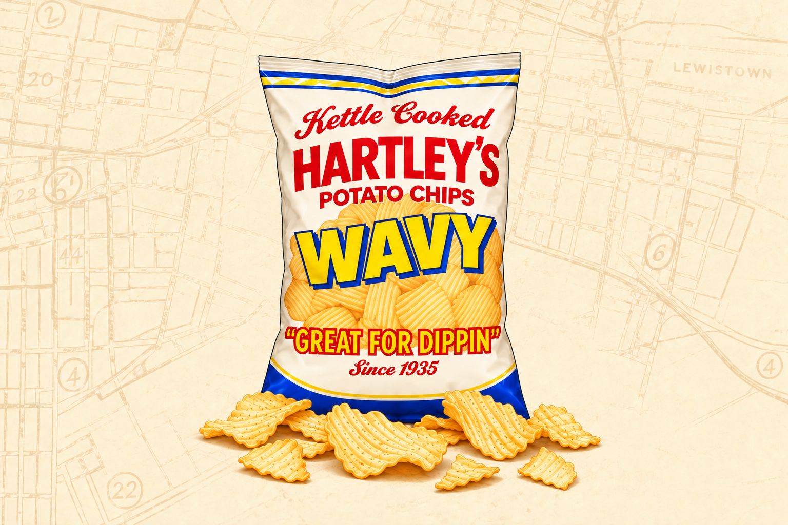 Wavy Potato Chips 9oz